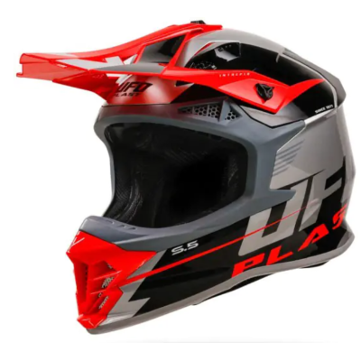 Casca motocross  UFO INTREPID GREY