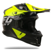 Casca motocross  UFO INTREPID BLACK/NEON YELLOW MATT thumb
