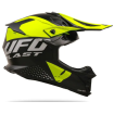 Casca motocross  UFO INTREPID BLACK/NEON YELLOW MATT thumb
