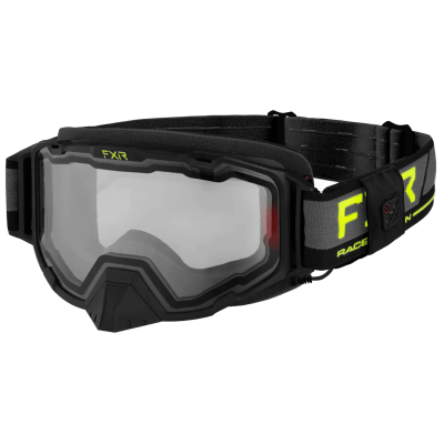 Ochelari de iarnă cu încălzire  FXR MAVERICK BLACK/YELLOW