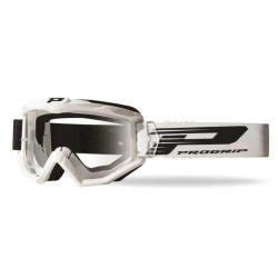 Ochelari motocross  PROGRIP 3201 WHITE CLEAR