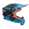 Casca motocross  ACERBIS  STEEL CARBON ORANGE/BLUE thumb