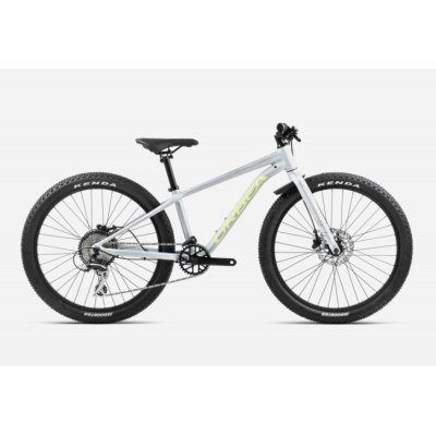 Bicicleta ORBEA MX 24 TEAM DISC Halo Silver - Spicy Lime