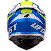 Casca motocross  UFO INTREPID BLUE/YELLOW thumb