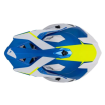 Casca motocross  UFO INTREPID BLUE/YELLOW thumb