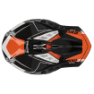 Casca motocross  ACERBIS  STEEL CARBON WHITE/ORANGE thumb