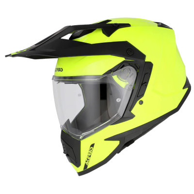 Cască adventure ACERBIS ASSAULT YELLOW FLUO