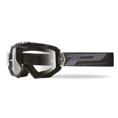 Ochelari motocross PROGRIP 3201 BLACK CLEAR