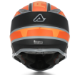 Casca motocross pentru copii  ACERBIS IMPACT STEEL BLACK/ORANGE thumb