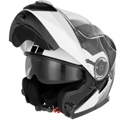 Casca  ACERBIS SEREL BLACK/WHITE