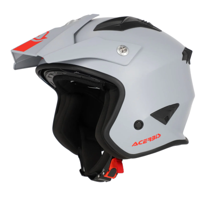 Casca  ACERBIS JET ARIA LIGHT GREY