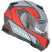 Casca  ACERBIS SEREL GREY/RED thumb