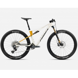 Bicicletă ORBEA OIZ M10 AXS L Ivory White - Bumblebee Yellow