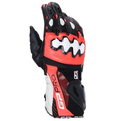 Manusi de piele  ALPINESTARS GP PRO V4 BLACK/RED/WHITE