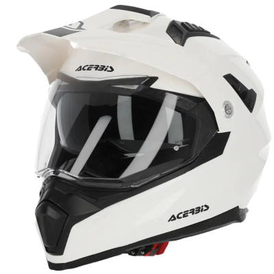 Casca adventure  ACERBIS FLIP WHITE