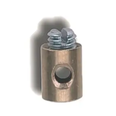 Nipel pentru cablu DOMINO CABLE FITTING NIPPLE BRASS STEEL