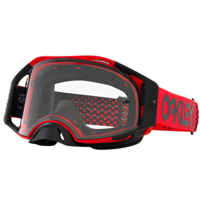 Ochelari motocross OAKLEY Airbrake MX Moto Red B1B Clear 