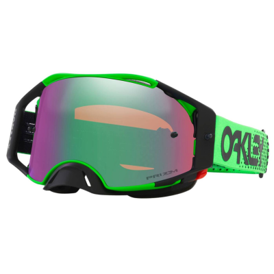Ochelari motocross  Oakley goggles Airbrake MX Moto Green B1B Prizm Jade