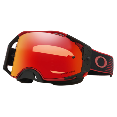 Ochelari motocross Oakley goggles Airbrake MX Red Motion Prizm Torch