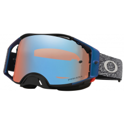 Ochelari motocross  Oakley gogles Airbrake MX Grey Strike Prizm Sapphire