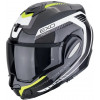 Cască modulară SCORPION Exo-Tech Evo Carbon BLACK/NEON YELLOW