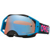 Ochelari motocross Oakley gogles Airbrake MX Blue Wired Prizm Sapphire
