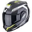 Cască modulară SCORPION Exo-Tech Evo Carbon BLACK/NEON YELLOW thumb