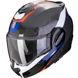 Cască modulară SCORPION Exo-Tech Evo Carbon ROVER BLACK/RED/BLUE Cască modulară SCORPION Exo-Tech Evo Carbon ROVER BLACK/RED/BLUE