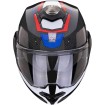 Cască modulară SCORPION Exo-Tech Evo Carbon ROVER BLACK/RED/BLUE thumb