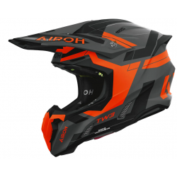 Casca motocross  AIROH TWIST 3 DYNASTY ORANGE MATT
