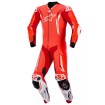 Combinezon de piele ALPINESTARS GP TECH V5 FLUO RED/WHITE thumb