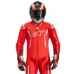 Combinezon de piele ALPINESTARS GP TECH V5 FLUO RED/WHITE thumb