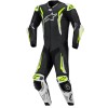 Combinezon de piele  ALPINESTARS GP TECH V5 FLUO BLACK/WHITE/FLUO YELLOW