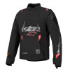 Geacă din material textil  ALPINESTARS HALO DRYSTAR HF Laminated BLACK/RED