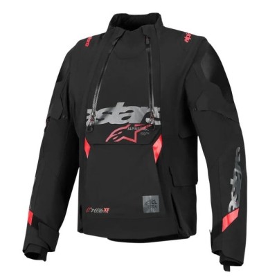Geacă din material textil  ALPINESTARS HALO DRYSTAR HF Laminated BLACK/RED