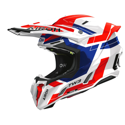 Casca motocross AIROH TWIST 3 DYNASTY BLUE/RED GLOSS Casca motocross AIROH TWIST 3 DYNASTY BLUE/RED GLOSS