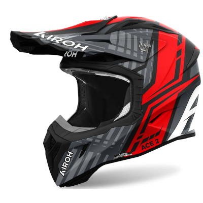 Casca motocross  AIROH AVIATOR ACE 2 PROUD RED MATT