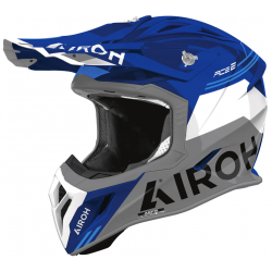 Casca motocross AIROH AVIATOR ACE 2 FURY BLUE GLOSS