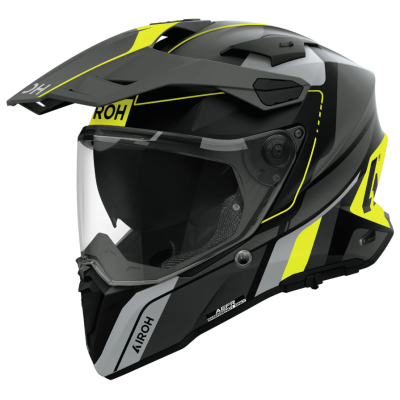 Casca AIROH COMMANDER 2 SKIP YELLOW MATT