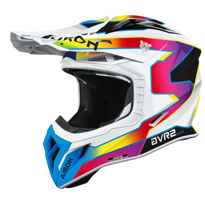 Casca motocross  AIROH AVIATOR ACE 2 SUNRISE GLOSS