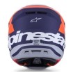 Casca motocross  ALPINESTARS SM7 CORE ORAN/BLUE thumb