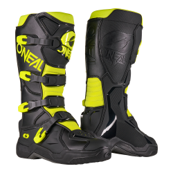 Cizme motocross O'NEAL 3SRS MX BLACK/NEON YELLOW