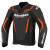 Geaca de piele  ALPINESTARS GP FORCE V2 BLACK/RED FLUO thumb
