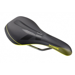 Șa pentru bicicletă KORE FUSE III SADDLE BLACK-YELLOW Șa pentru bicicletă KORE FUSE III SADDLE BLACK-YELLOW