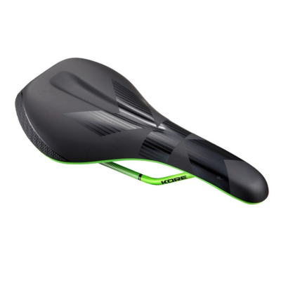 Șa pentru bicicletă  KORE FUSE II SADDLE BLACK-GREEN