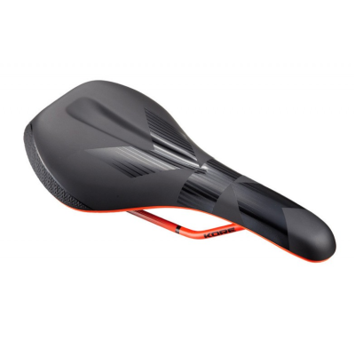 Șa pentru bicicletă  KORE FUSE II SADDLE BLACK-ORANGE