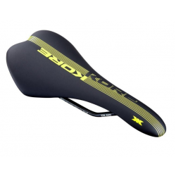 Șa pentru bicicletă  KORE CONEX SADDLE BLK-YELLOW
