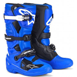 Cizme motocross pentru copii Alpinestars TECH Tech 7S BLUE/BLACK/WHITE