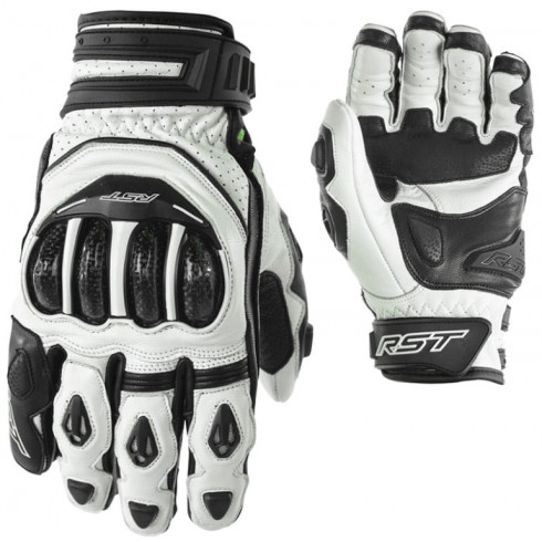 Manusi moto  RST TRACTECH WHITE Manusi moto  RST TRACTECH WHITE