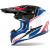 Casca motocross  AIROH AVIATOR 3 Push Blue Red Gloss thumb